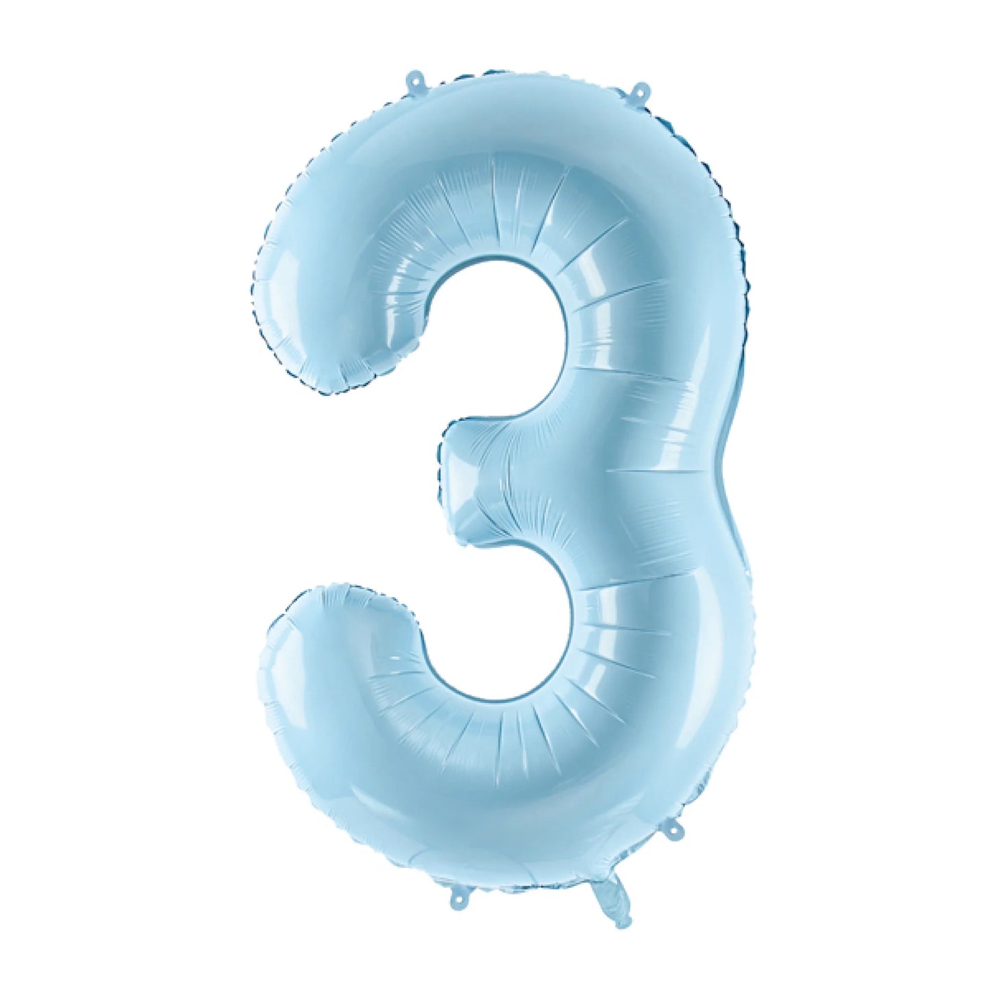 Party America 34" Pastel Blue Jumbo Numbers