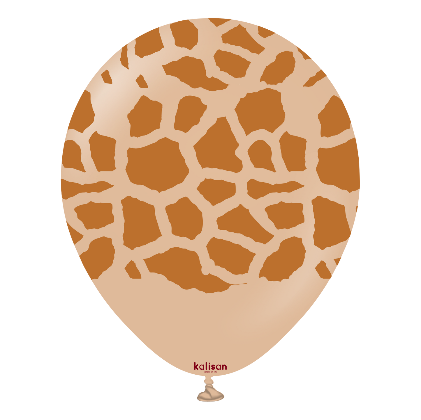 12" Kalisan Giraffe-Desert Sand Print (25ct)