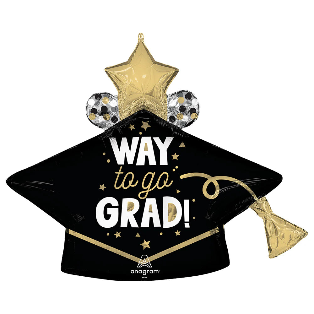 Anagram 33" Way To Go Grad