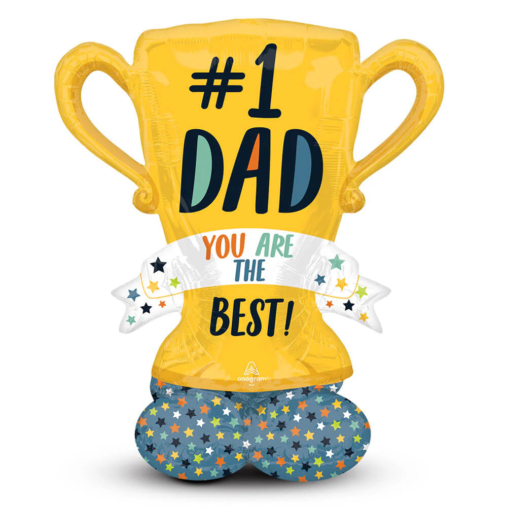 Anagram 43" Best Dad Trophy Airloonz