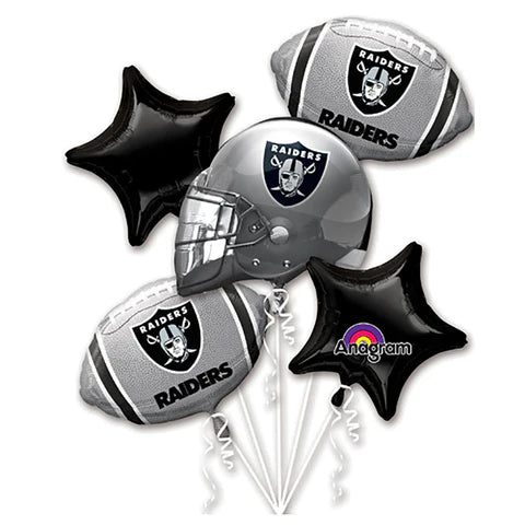 Anagram 21" Foil Bouquet Raiders 5ct