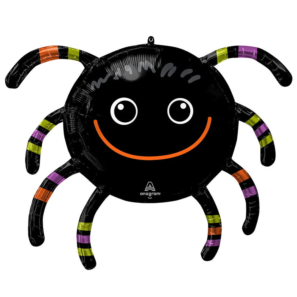 Anagram 34" Smiley Spider Foil Balloon