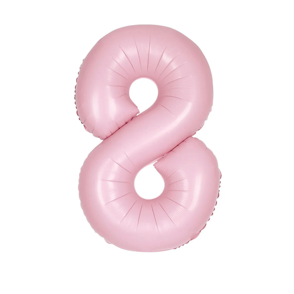 Party America 34" Pastel Pink Jumbo Numbers