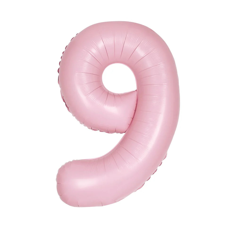 Party America 34" Pastel Pink Jumbo Numbers