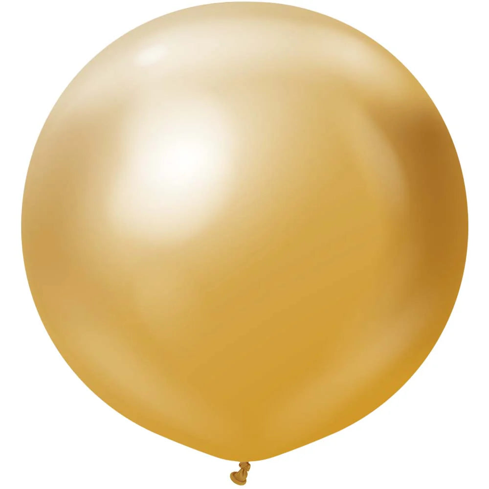 Kalisan 36” Mirror Gold Latex 2ct