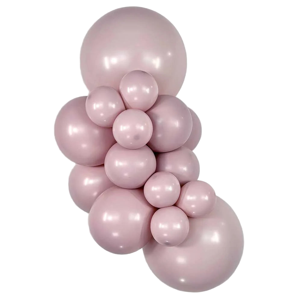 Sempertex 5" Pastel Dusk Rose 100ct