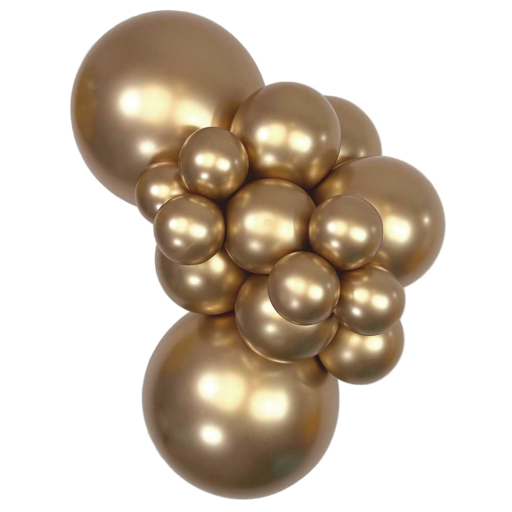 Sempertex 5" Latex Reflex Gold 100ct