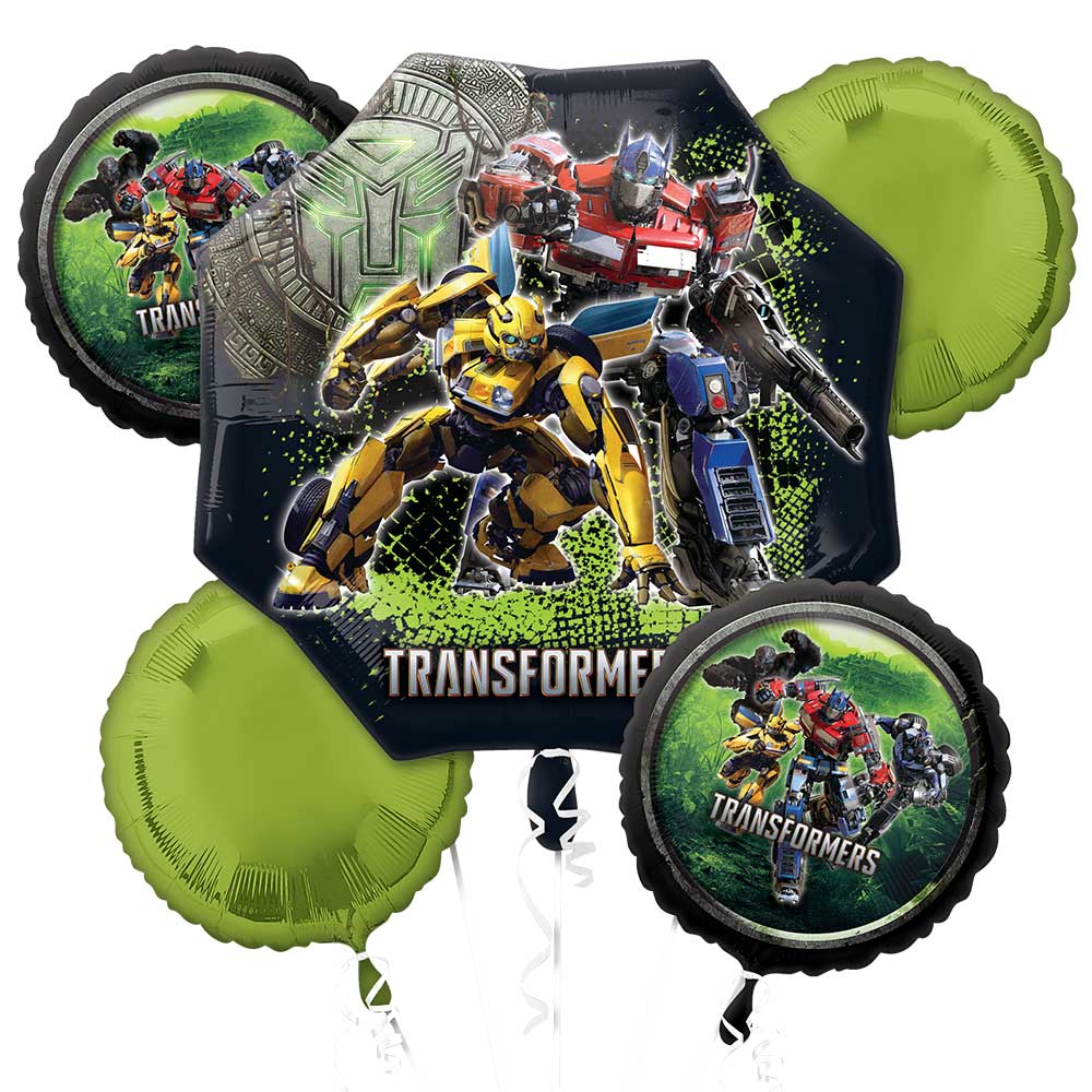 Anagram Foil Transformers Balloon Bouquet