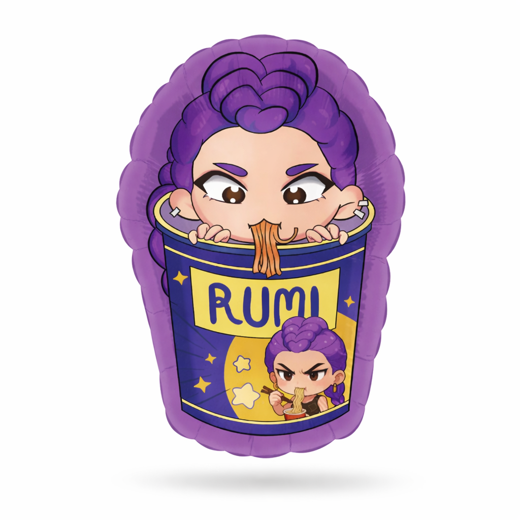 33" Kpop Demon Hunters Huntrix Rumi Foil Balloon (Flat)