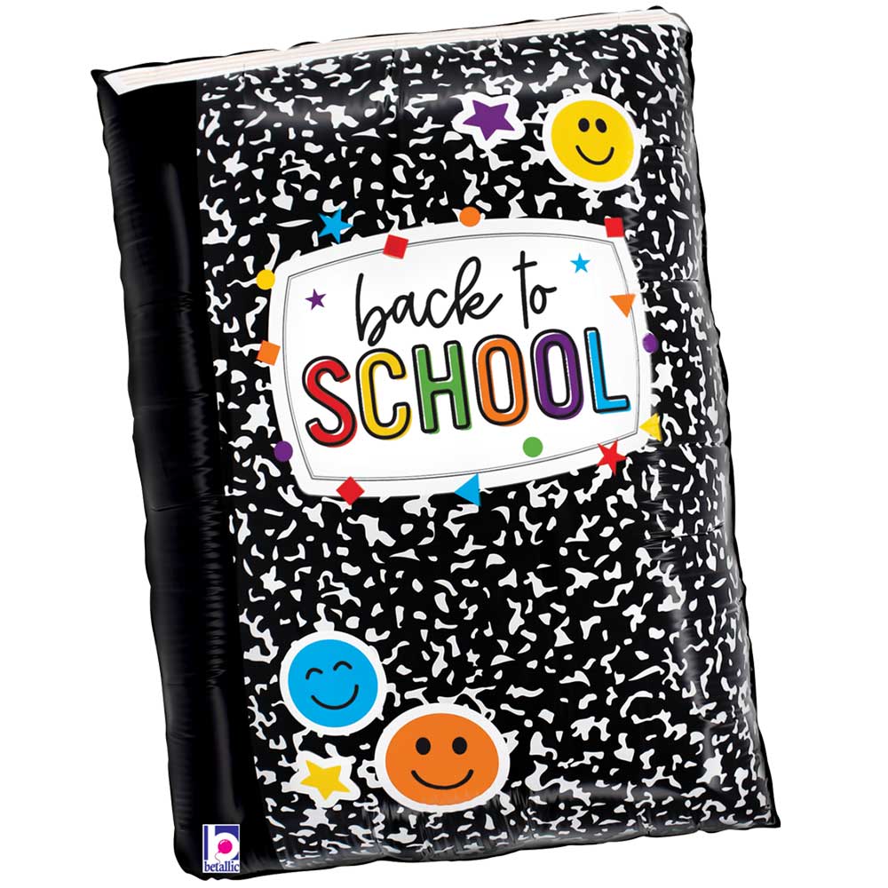 Betallic 25" Back To School Composition Book