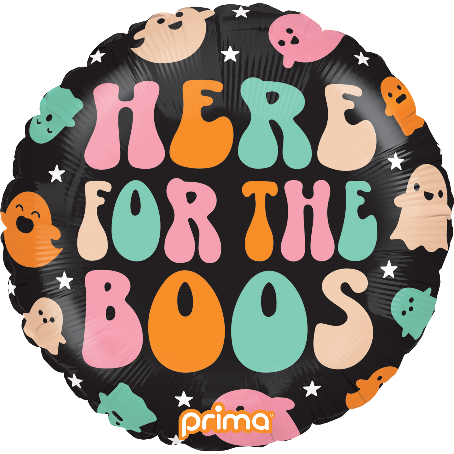 PRIMA 18" Round Here for the Boos Ghosts