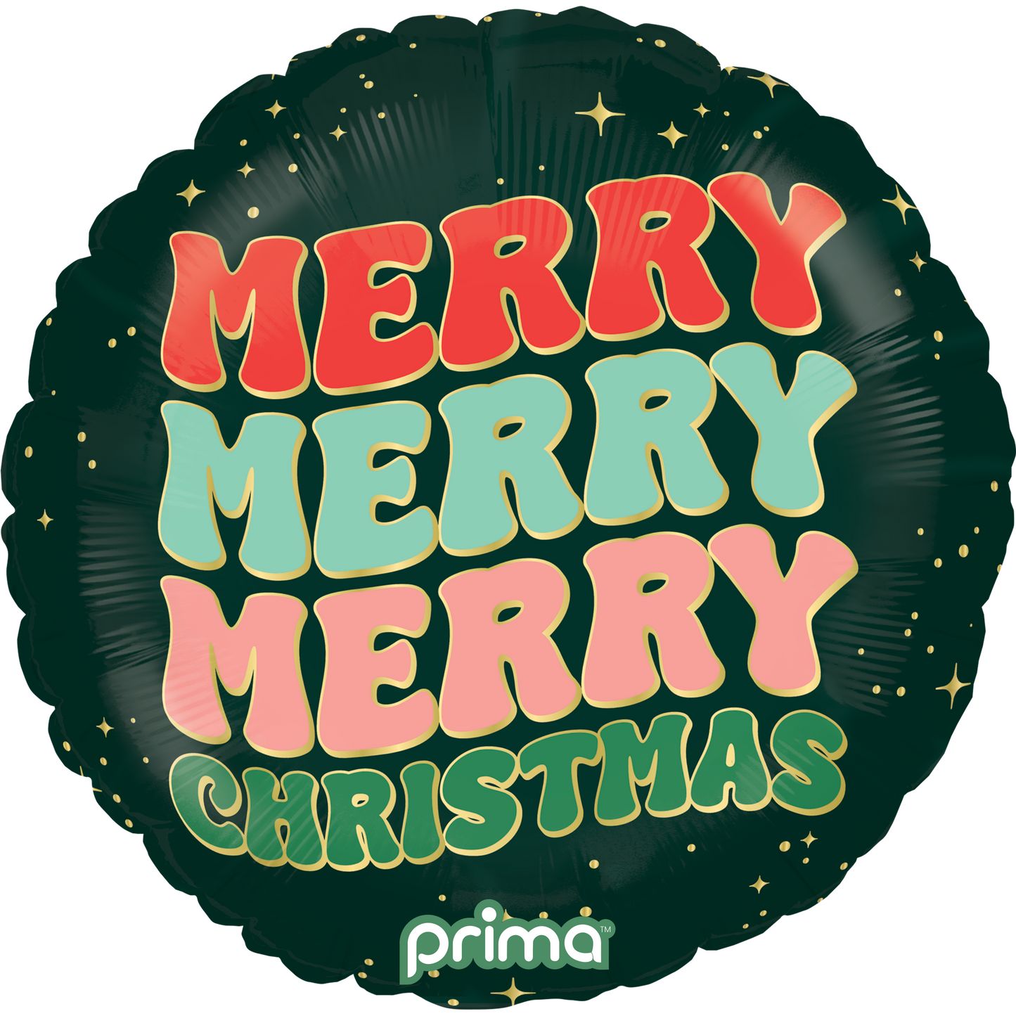 PRIMA 18" Round Merry Merry Merry