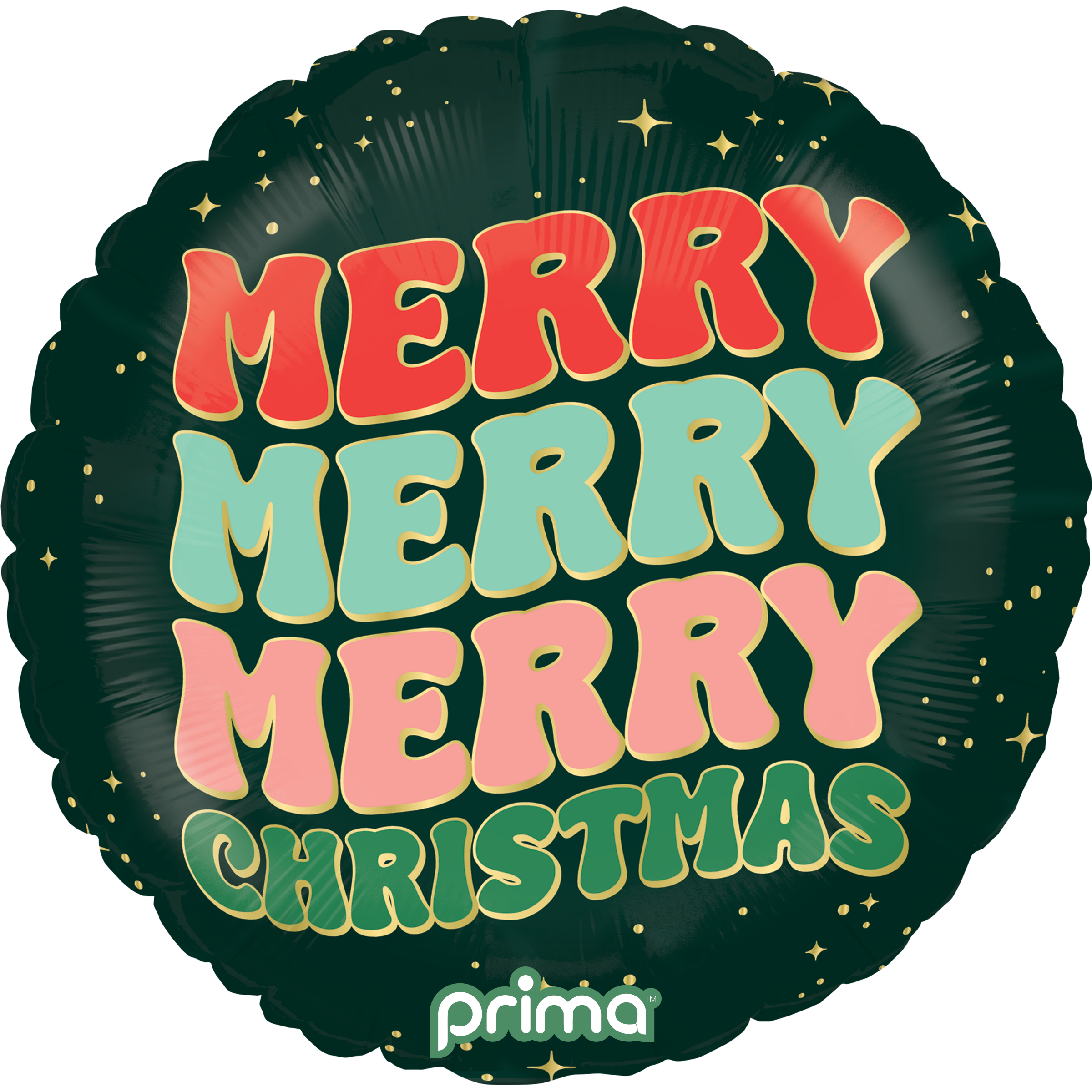 PRIMA 18" Round Merry Merry Merry