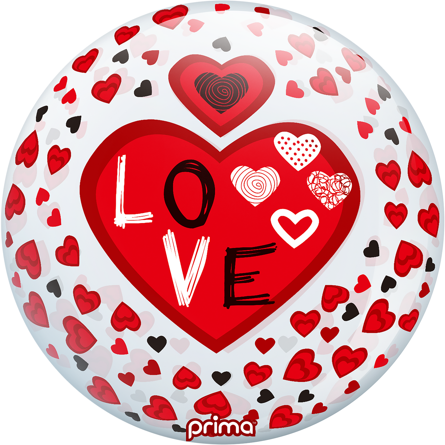 PRIMA 20” Love Hearts Sphere