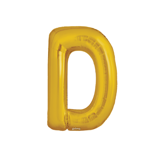 PRIMA 16" Gold Foil Balloon Letter (2ct)