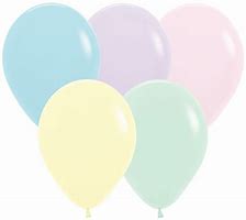 Sempertex 11" Latex Pastel Matte Assortment 100ct