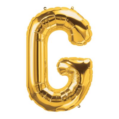 34" Gold Foil Balloon Letter