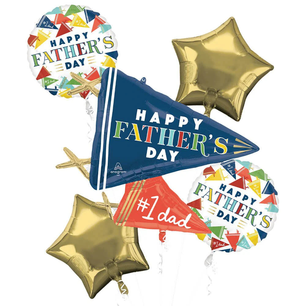 Anagram Happy Father Day Balloon Bouquet