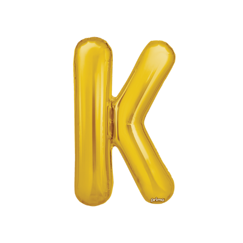 PRIMA 16" Gold Foil Balloon Letter (2ct)