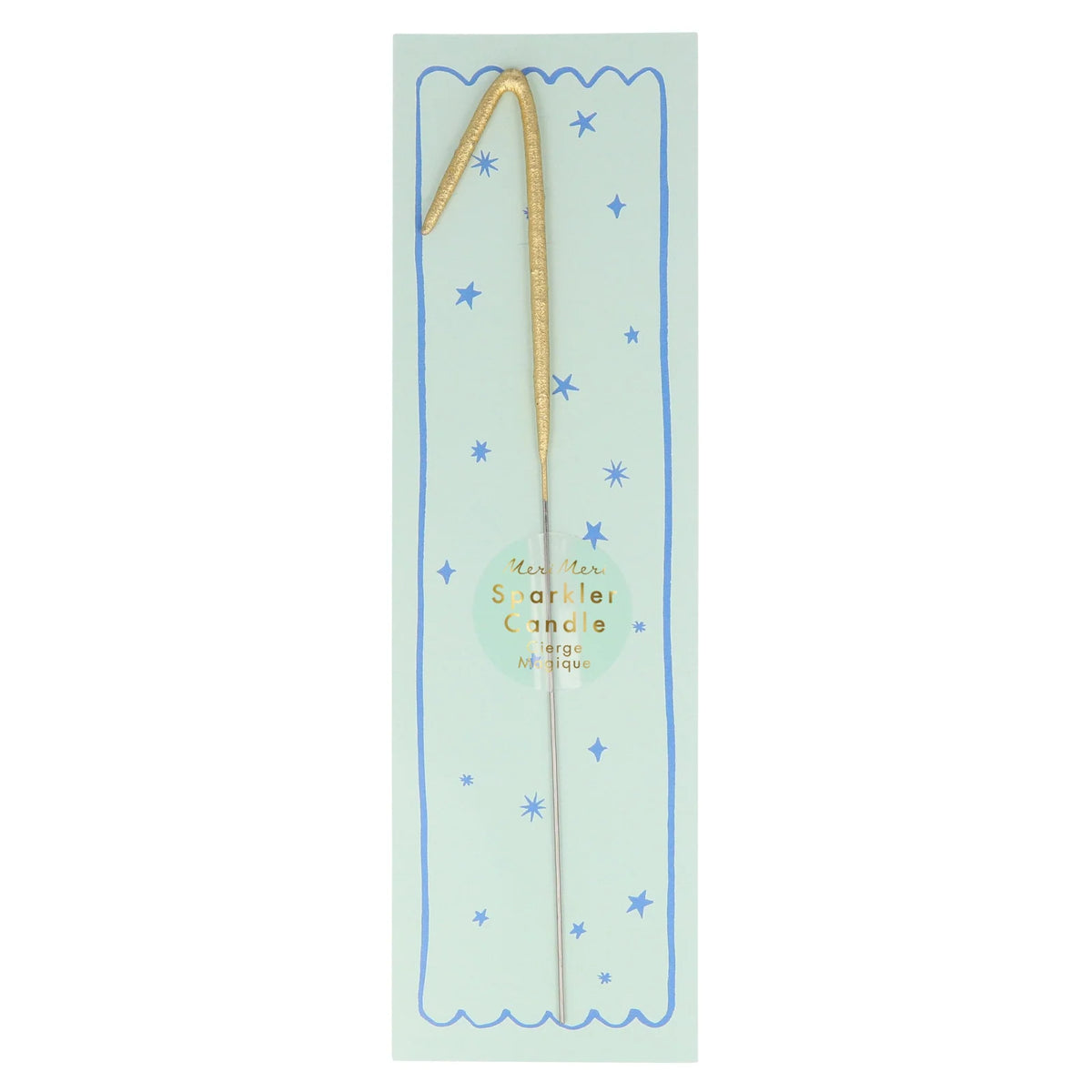 MERI MERI Gold Sparkler Number 1 Birthday Candles