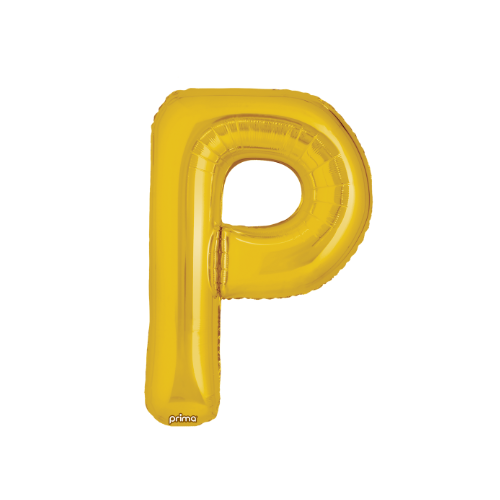 PRIMA 16" Gold Foil Balloon Letter (2ct)