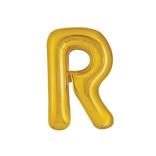 PRIMA 16" Gold Foil Balloon Letter (2ct)