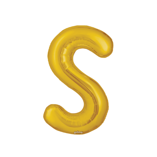 PRIMA 16" Gold Foil Balloon Letter (2ct)