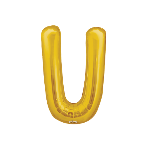 PRIMA 16" Gold Foil Balloon Letter (2ct)