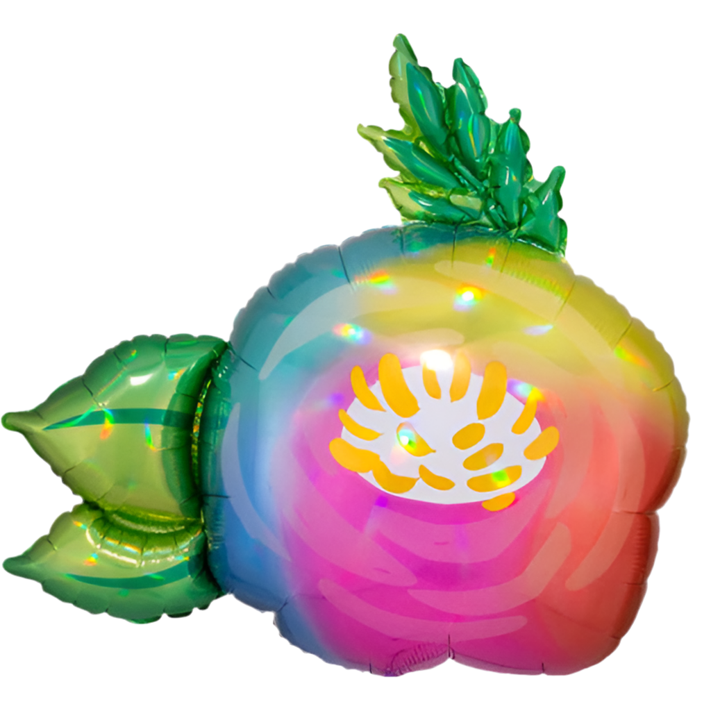 Anagram 30" Iridescent Beautiful Flower Balloon