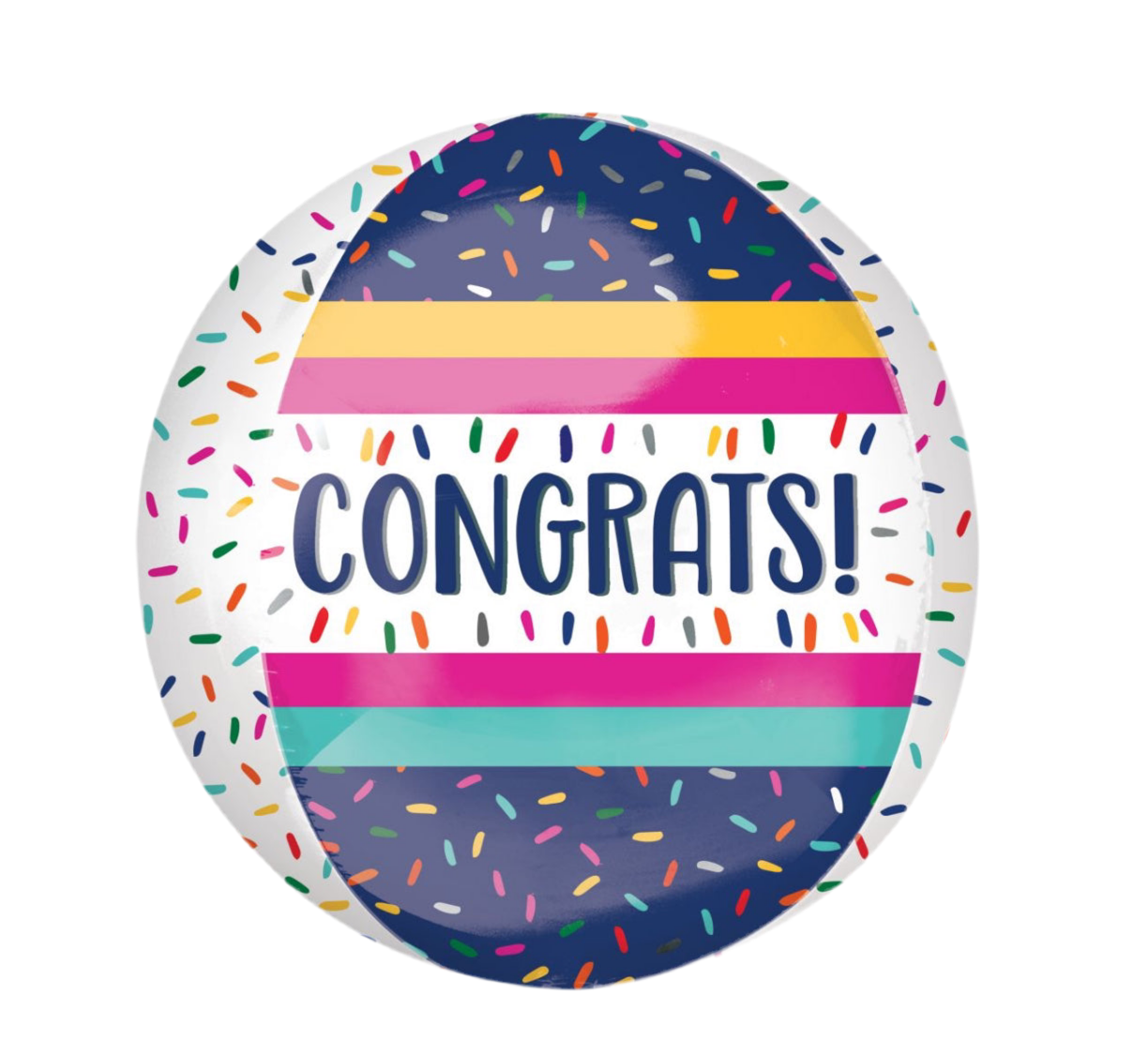 Anagram 15" Colorfull Congrats Orbz