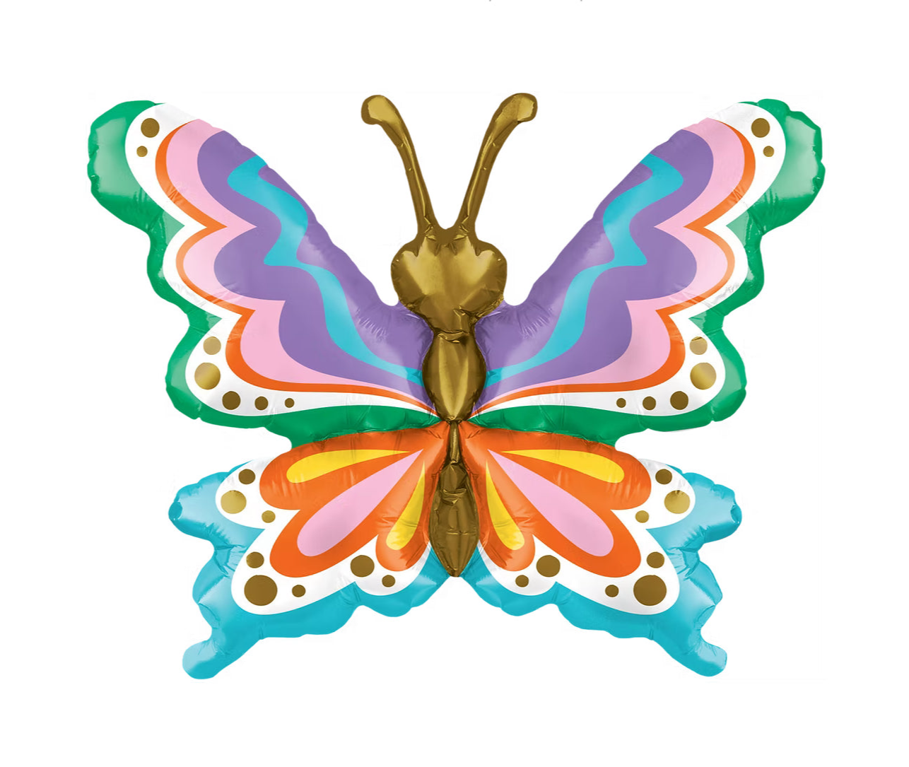 PRIMA 13" Air-filled Groovy Butterfly (2ct)