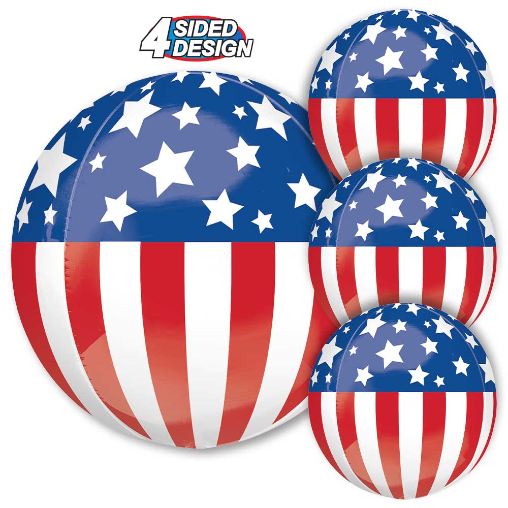 Anagram 15" USA Patriotic Orbz