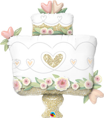 Qualatex 41" Wedding Cake Balloon