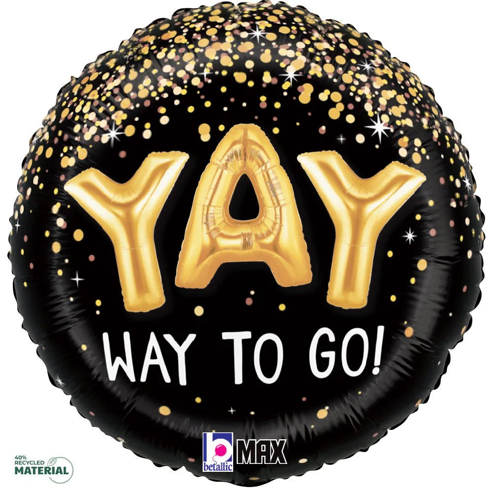 Betallic 18" Yay Way To Go!