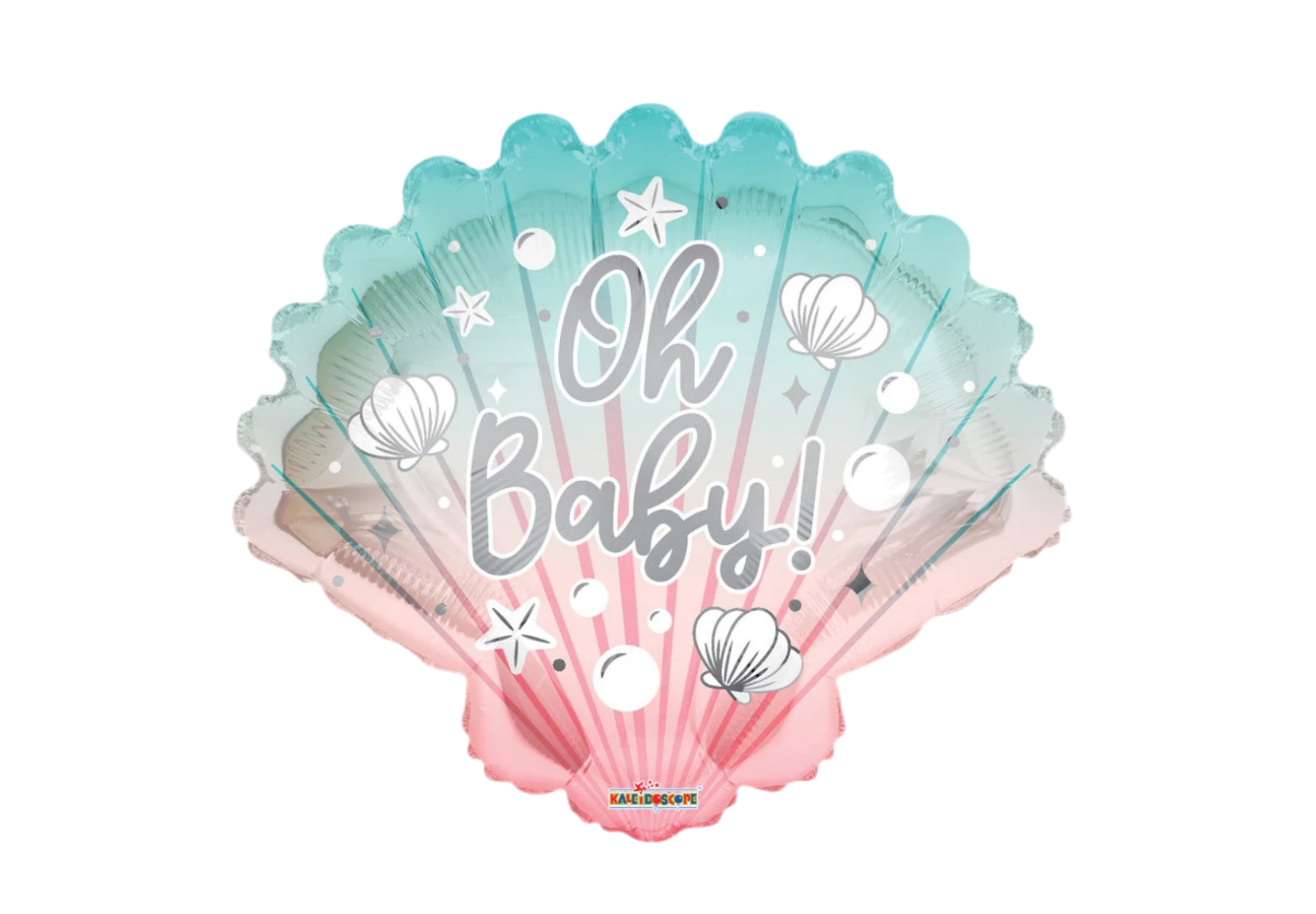 28" Oh Baby Shell Balloon