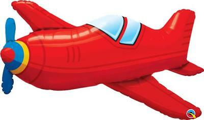 Qualatex 36" Red Vintage Airplane Balloon