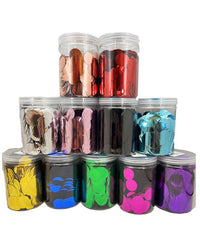 2.5cm Metallic Foil Confetti Jar