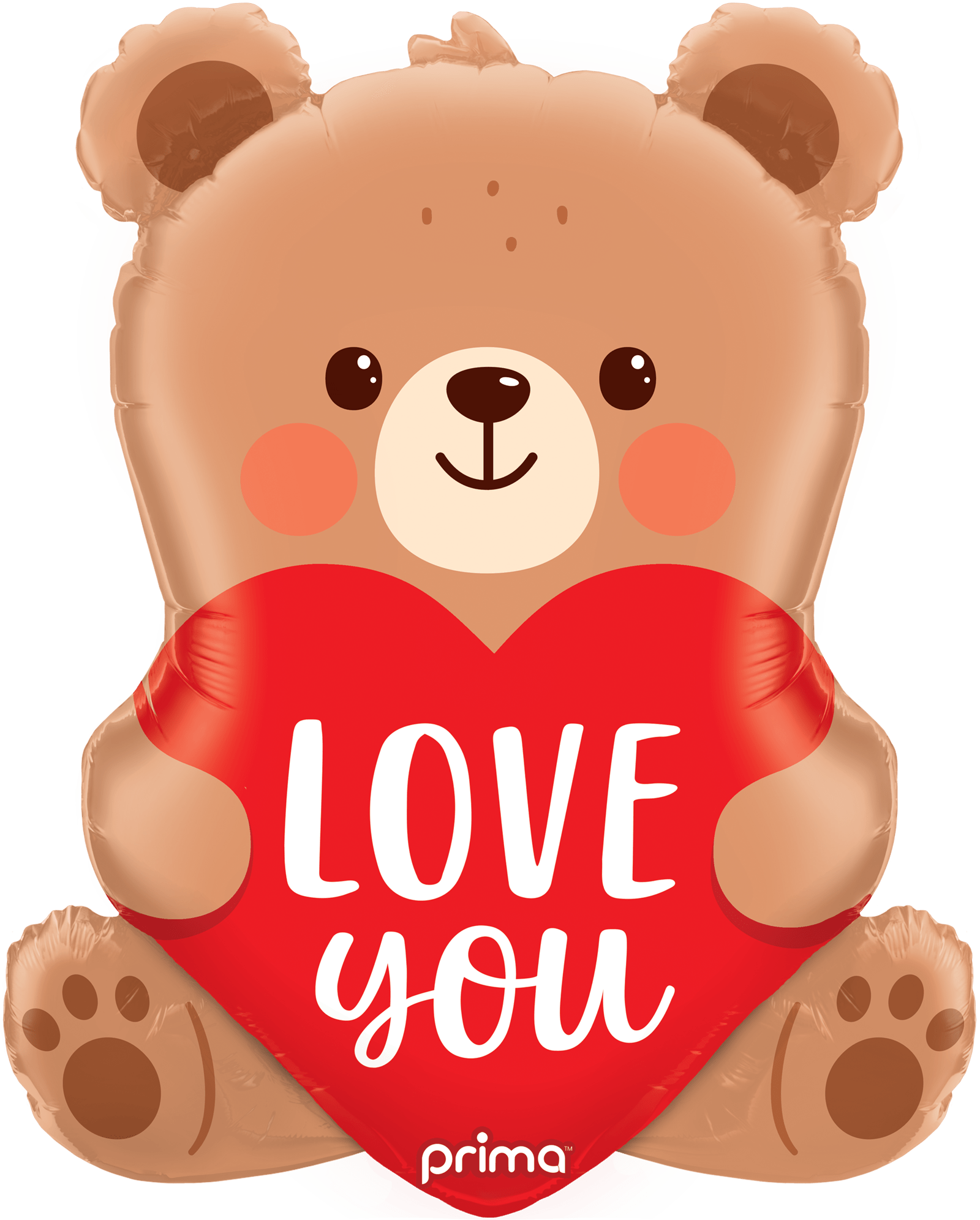 PF - 0093 - 27 - 50 - 1 - 27" Love You Bear Shape - PremiumConwin B2B Ordering Portal - Prima