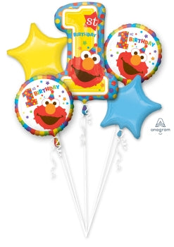 Anagram Sesame Street 1st Birthday Bouquet