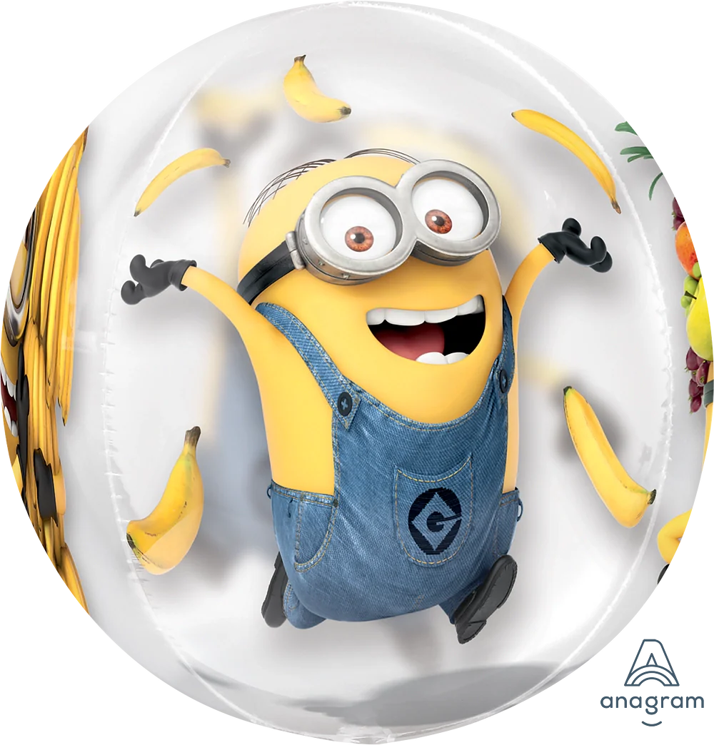 Anagram 16" Despicable Me Clear Orbz Balloon (Copy)