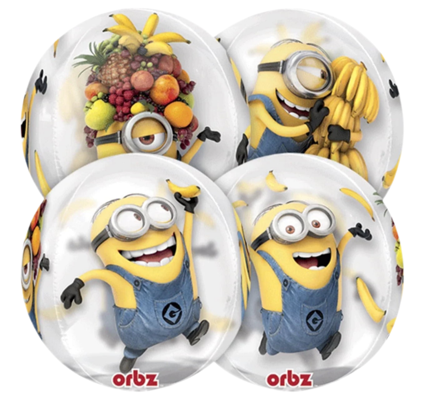 Anagram 16" Despicable Me Clear Orbz Balloon