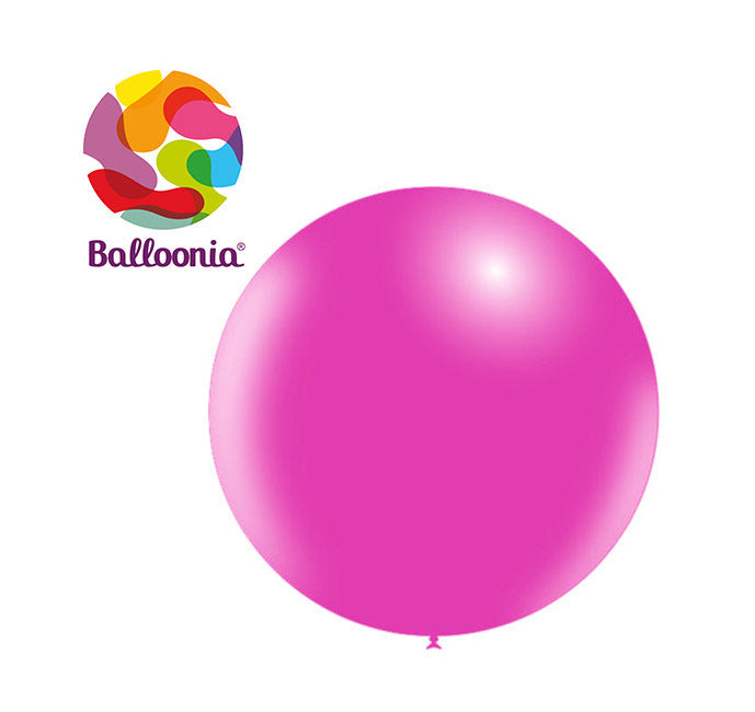 Balloonia 2ft Fuchsia Latex Balloon 5ct