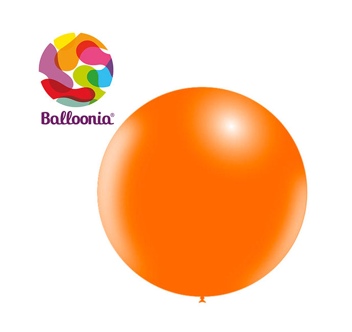 Balloonia 2ft. Orange Latex Balloon 5ct