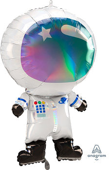 Anagram 30" Iridescent Astronaut Balloon