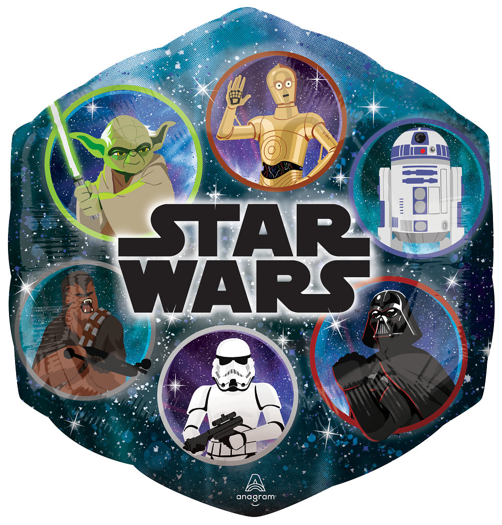 Anagram 23" Star Wars Galaxy Balloon