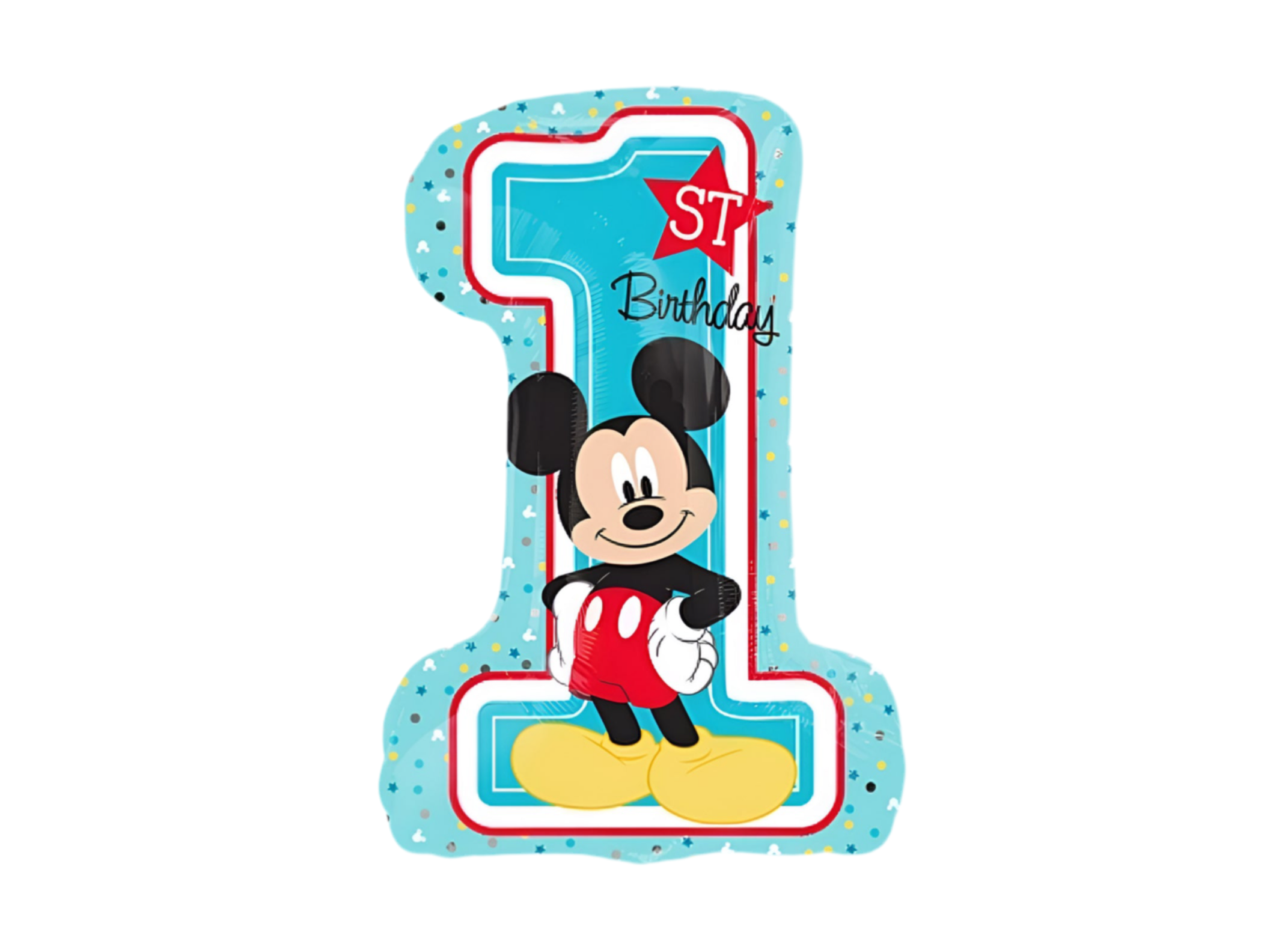 Anagram 28" Mickey 1st Birthday Balloon