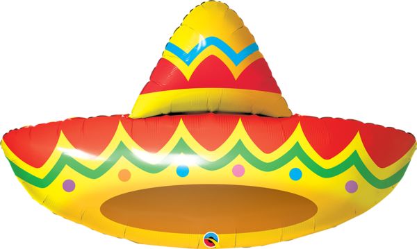 Qualatex 41" Sombrero Foil Balloon 1ct