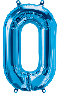 Party America 16" Blue Numbers