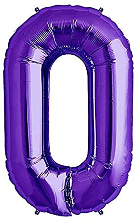 Party America 34" Purple Jumbo Numbers