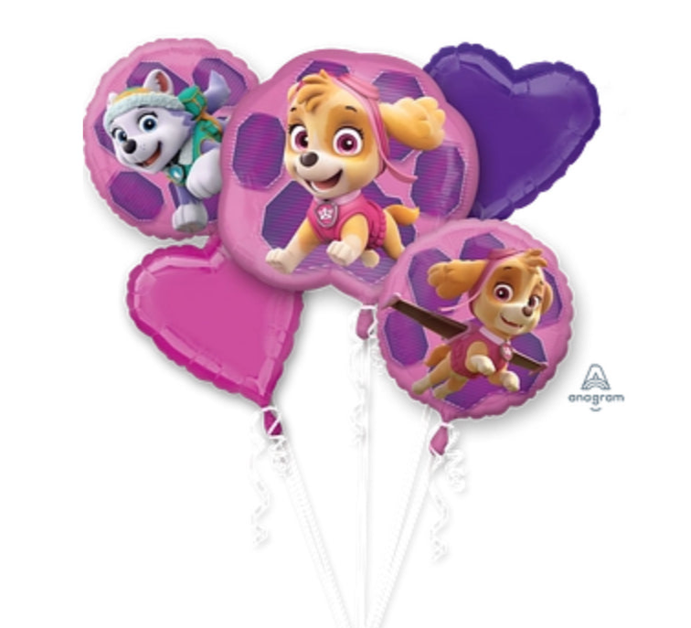 Anagram Bouquet Paw Patrol (Skye & Everest) 5pcs